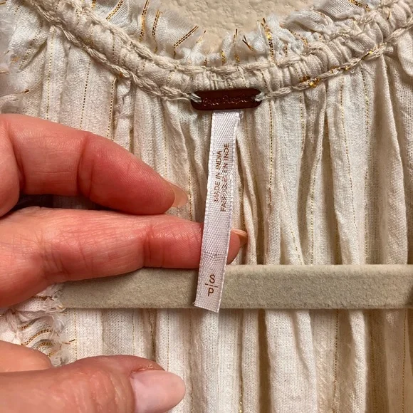 Free People Layered Wide Leg Jumpsuit - Picture 4 of 5